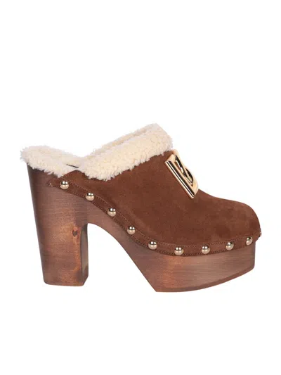 Dolce & Gabbana Sandals In Brown