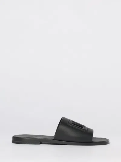 Dolce & Gabbana Sandals Men  In Black
