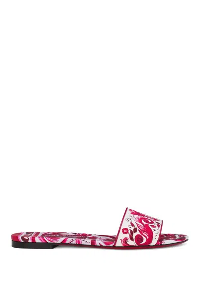 Dolce & Gabbana Sandals In Purple