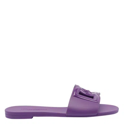 Dolce & Gabbana Sandals In Purple