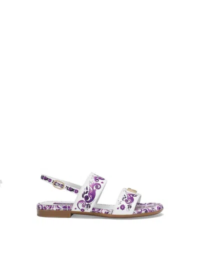 Dolce & Gabbana Sandals In Purple