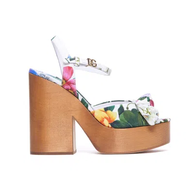 Dolce & Gabbana Sandals In White