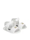 Dolce & Gabbana Ankle Strap Sandals In White