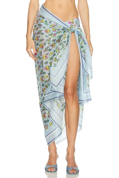 Dolce & Gabbana Sarong In Blue