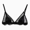 Dolce & Gabbana Satin And Lace Bra In Black