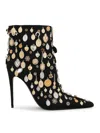 Dolce & Gabbana Tronchetto Raso In Black