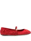 Dolce & Gabbana Satin Ballet Flats