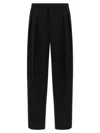 Dolce & Gabbana Men Satin Band Pants In Black