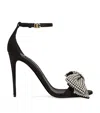 Dolce & Gabbana Rhinestone Decorative High-heeled Sandals