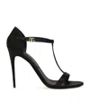 Dolce & Gabbana Woman Sandals Black Size 7.5 Textile Fibers In Black