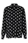 Dolce & Gabbana Dolce&gabbana Black Printed Cotton Shirt
