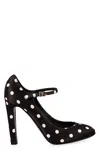 Dolce & Gabbana Black Mary Jane Pumps In Black