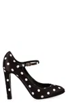 Dolce & Gabbana Black Mary Jane Pumps In Black