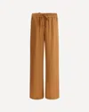 Dolce & Gabbana Satin Lounge Trousers With Side And Back Pockets In Orange