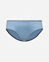 Dolce & Gabbana Satin Panties In Purple