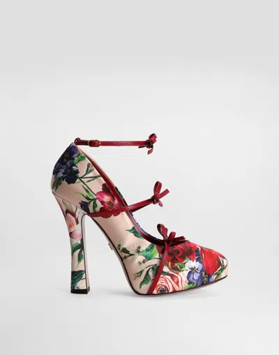 DOLCE & GABBANA SATIN PUMPS