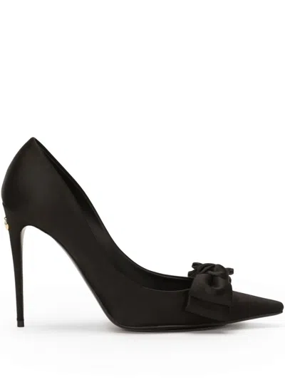 DOLCE & GABBANA SATIN PUMPS