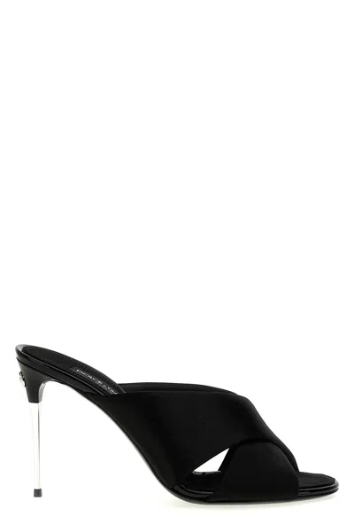 DOLCE & GABBANA DOLCE & GABBANA SATIN SANDALS