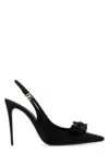 Dolce & Gabbana Satin Slingback Pumps