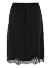 Dolce & Gabbana Rock Mit Geradem Schnitt In Black