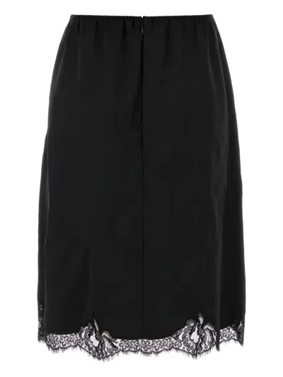 Dolce & Gabbana Rock Mit Geradem Schnitt In Black