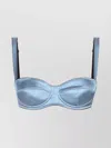 Dolce & Gabbana Satin Trim Balconette Bra