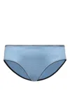 Dolce & Gabbana Satin Panties In Blue