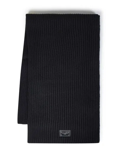 Dolce & Gabbana Scarf In Black