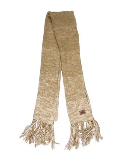 Pre-owned Dolce & Gabbana Scarf In Neutral