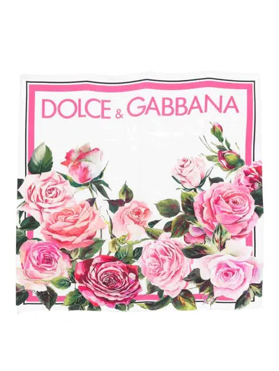 Dolce & Gabbana Scarf In Nude & Neutrals