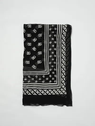 Dolce & Gabbana Scarf Woman  In Black