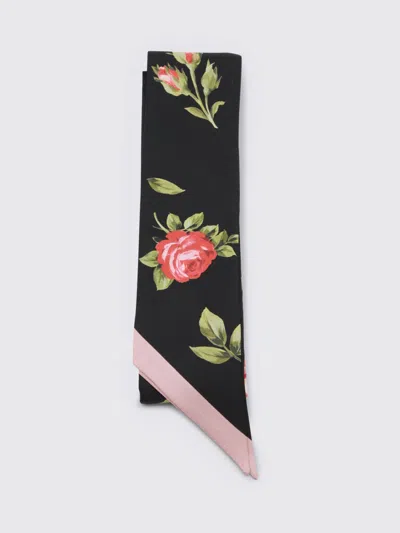 Dolce & Gabbana Scarf Woman  In Black