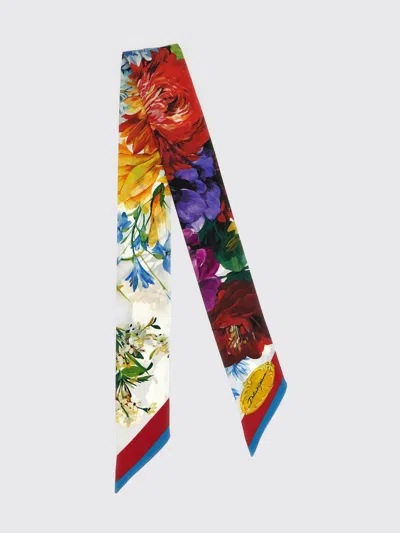 Dolce & Gabbana Scarf Woman  In Brown