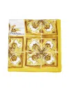 Dolce & Gabbana Scarfs In Azulejos Fdo.giallo