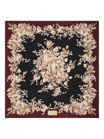 DOLCE & GABBANA DOLCE & GABBANA SILK TWILL SCARF