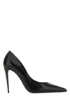Dolce & Gabbana Black Python Pumps In Nero