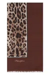 DOLCE & GABBANA DOLCE & GABBANA KIM DOLCE&GABBANA - MODAL AND CASHMERE BLEND SCARF
