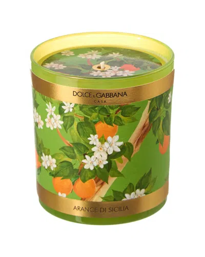 Dolce & Gabbana Scented Candle - Sicilian Orange In Green