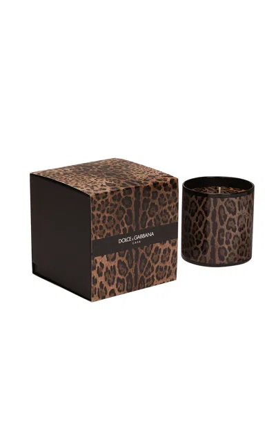 Dolce & Gabbana - Scented Candle - Patchouli - Animal In Animal Print