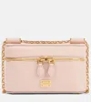 Dolce & Gabbana Schultertasche Sicily Small Aus Leder In Pink