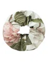 Dolce & Gabbana Hydrangea-print Poplin Scrunchie In Multi