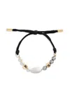 Dolce & Gabbana Seashell Bracelet In Animal Print