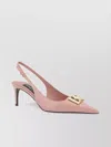 Dolce & Gabbana Secure Leather Stiletto Heel Pumps
