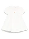 Dolce & Gabbana Seersucker Dress In White