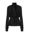 Dolce & Gabbana Bow Top In Black