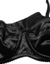 Dolce & Gabbana Semi-pad Underwire Balconette Bra In Black