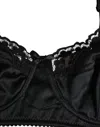 Dolce & Gabbana Semi-pad Underwire Balconette Bra In Black