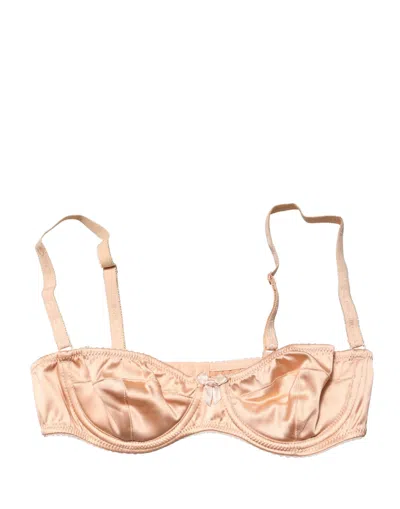 Dolce & Gabbana Semi-pad Underwire Balconette Bra In Neutral