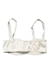 Dolce & Gabbana Semi-pad Underwire Balconette Bra In White