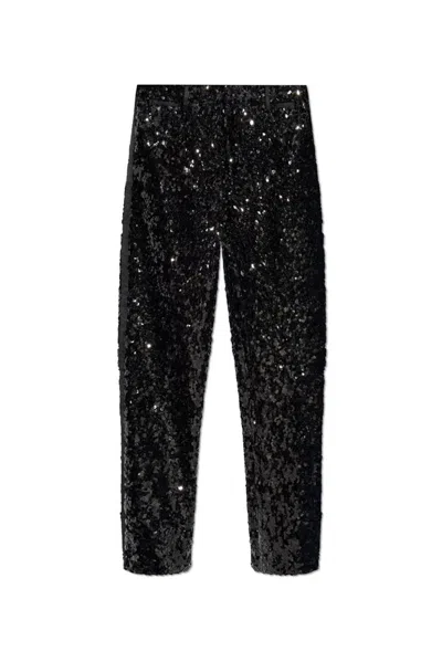 Dolce & Gabbana Sequin In Black